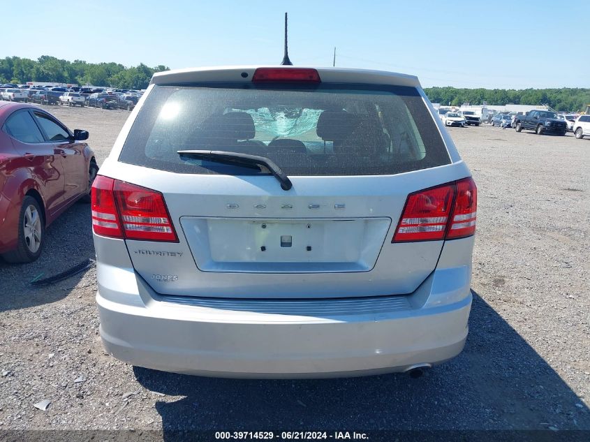 2013 Dodge Journey Se VIN: 3C4PDCAB4DT529500 Lot: 39714529