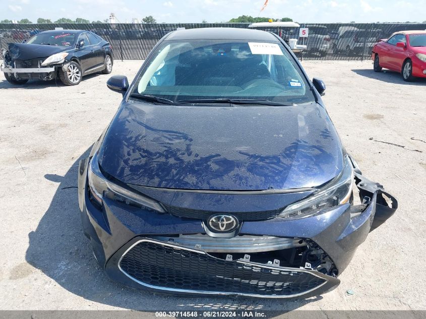 2021 Toyota Corolla Le VIN: 5YFEPMAE9MP248990 Lot: 39714548