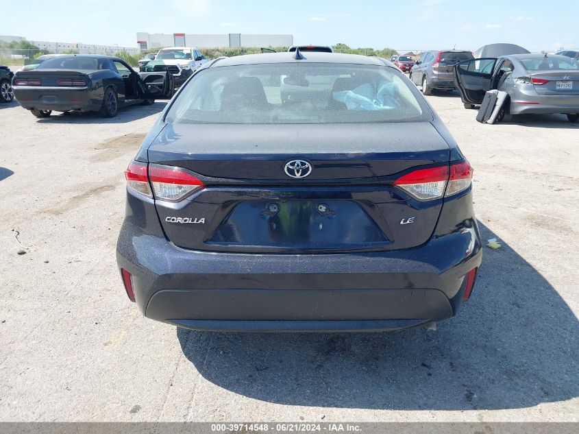 2021 Toyota Corolla Le VIN: 5YFEPMAE9MP248990 Lot: 39714548