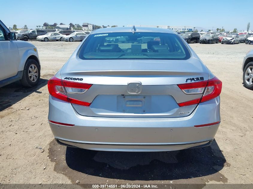 2022 Honda Accord Hybrid Touring VIN: 1HGCV3F90NA016305 Lot: 39714551