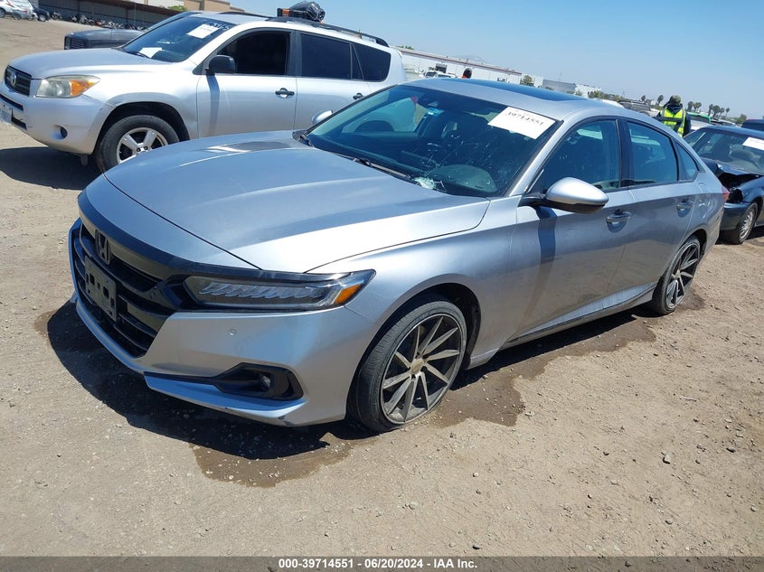 VIN 1HGCV3F90NA016305 2022 HONDA ACCORD HYBRID TOURING