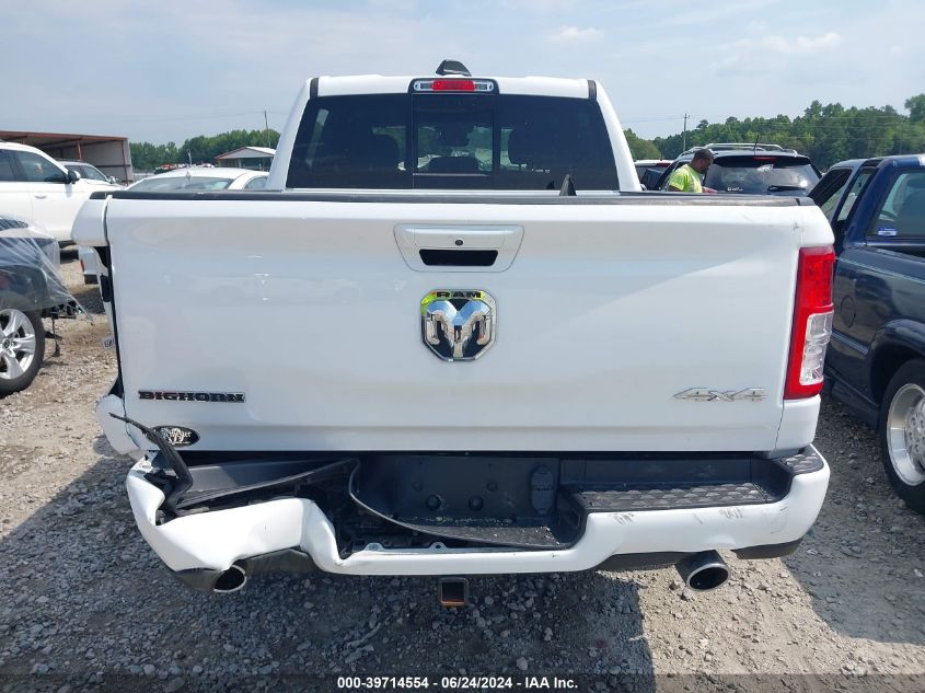 2022 Ram 1500 Big Horn 4X4 5'7 Box VIN: 1C6SRFFT4NN381405 Lot: 39714554