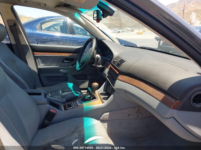 2000 BMW 528Ia VIN: WBADM6349YGU11808 Lot: 39714555