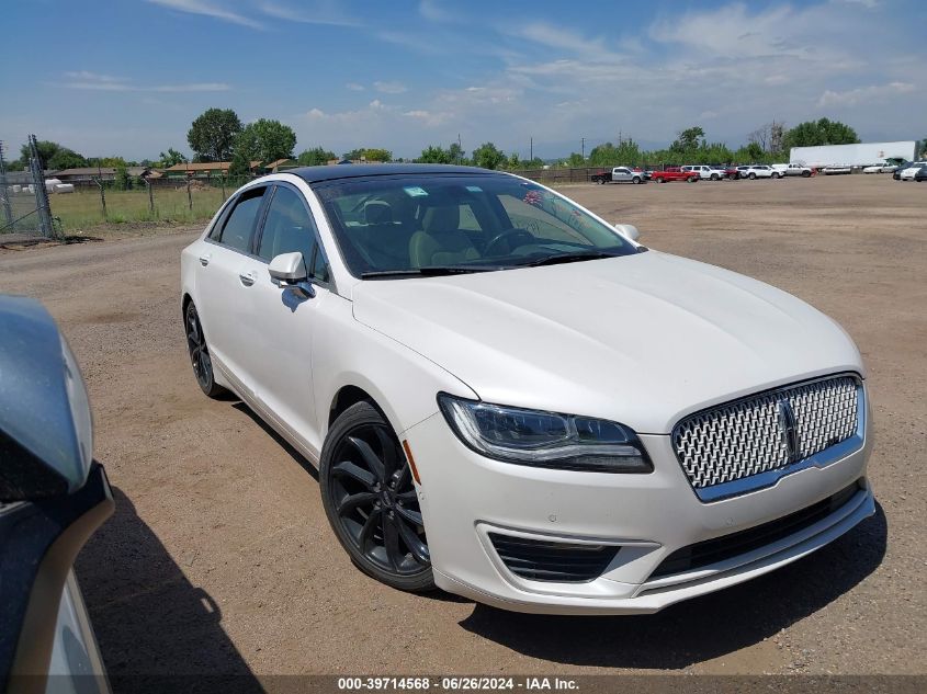 2020 Lincoln Mkz Reserve VIN: 3LN6L5E96LR620809 Lot: 39714568