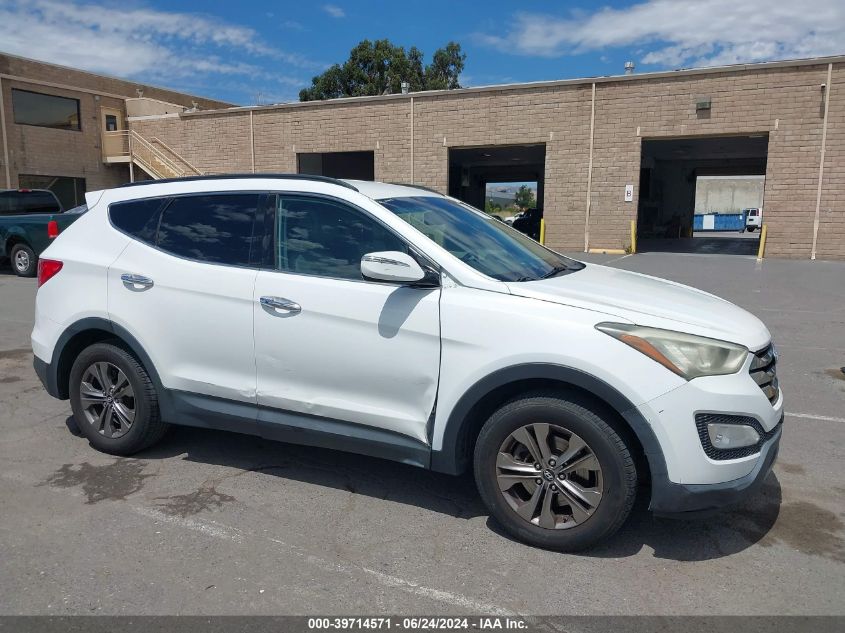 2013 Hyundai Santa Fe Sport VIN: 5XYZU3LB6DG059550 Lot: 39714571