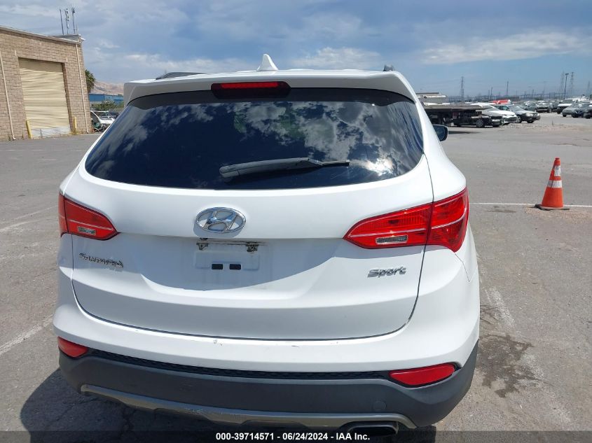 2013 Hyundai Santa Fe Sport VIN: 5XYZU3LB6DG059550 Lot: 39714571