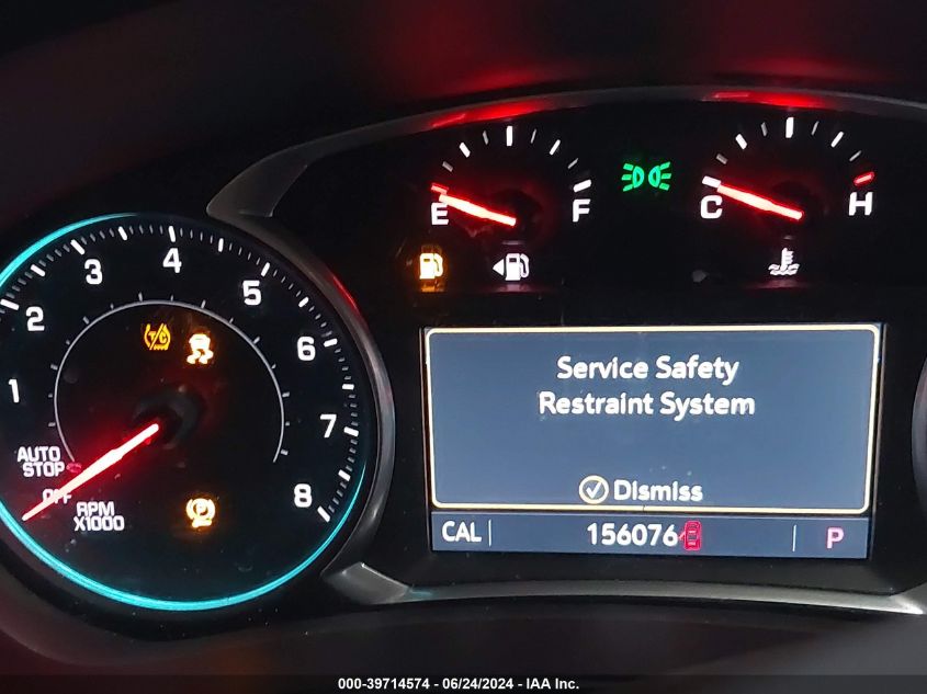 2019 Chevrolet Equinox Premier VIN: 2GNAXYEX7K6277668 Lot: 39714574