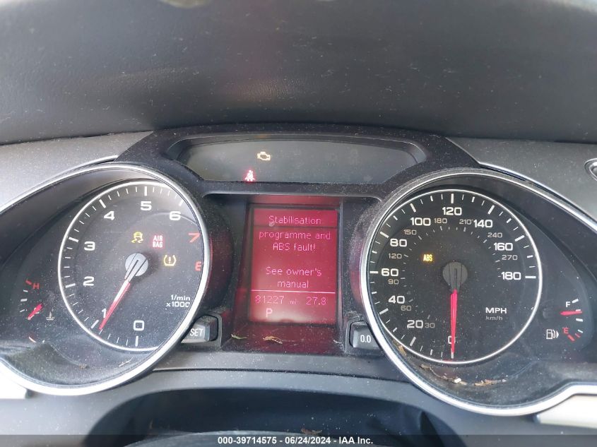 2012 Audi A5 2.0T Premium VIN: WAUCFAFR0CA033518 Lot: 39714575