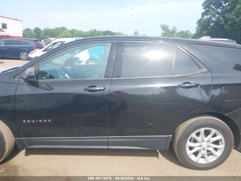 2019 Chevrolet Equinox Ls VIN: 2GNAXHEV8K6143198 Lot: 39714576