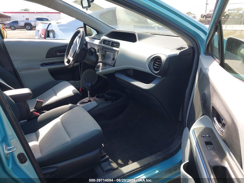 2012 Toyota Prius C Three VIN: JTDKDTB38C1011963 Lot: 39714594