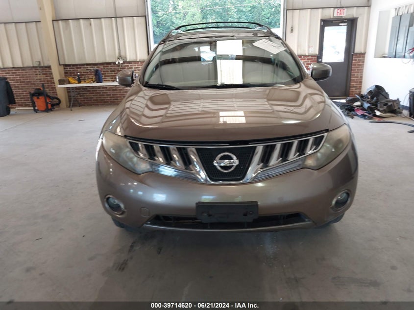 2010 Nissan Murano Le VIN: JN8AZ1MW2AW125146 Lot: 39714620