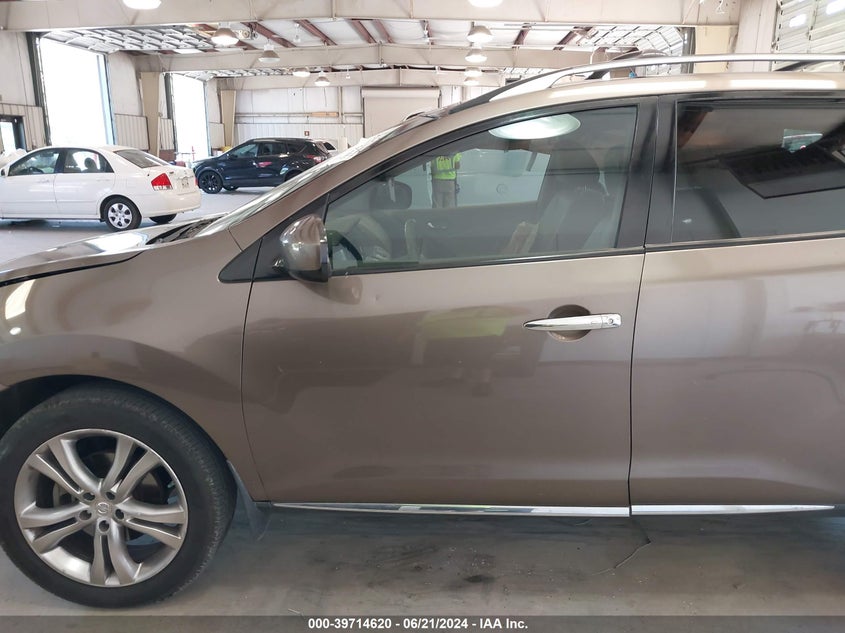 2010 Nissan Murano Le VIN: JN8AZ1MW2AW125146 Lot: 39714620