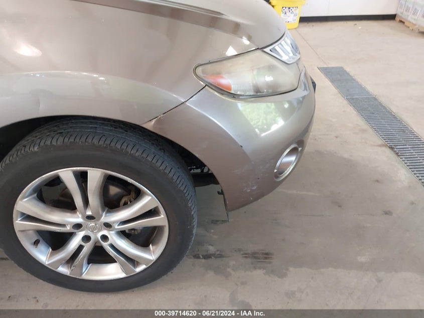 2010 Nissan Murano Le VIN: JN8AZ1MW2AW125146 Lot: 39714620