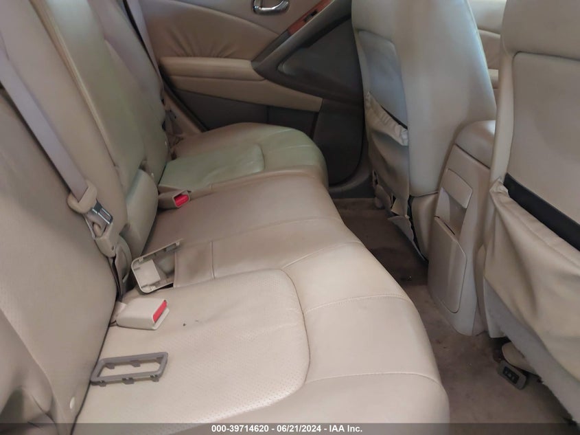 2010 Nissan Murano Le VIN: JN8AZ1MW2AW125146 Lot: 39714620