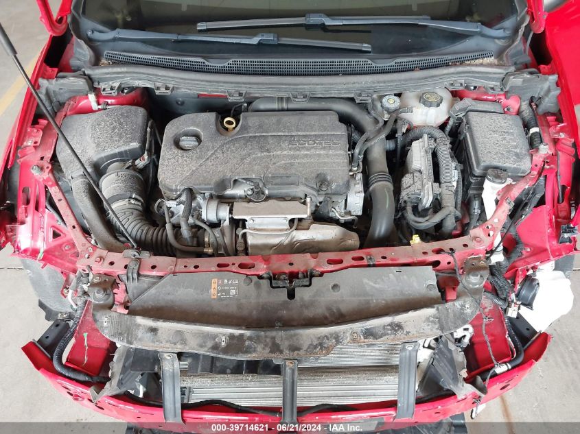 2019 Chevrolet Cruze Premier VIN: 1G1BF5SM4K7106104 Lot: 39714621