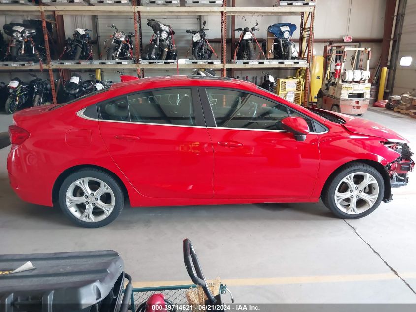 2019 Chevrolet Cruze Premier VIN: 1G1BF5SM4K7106104 Lot: 39714621