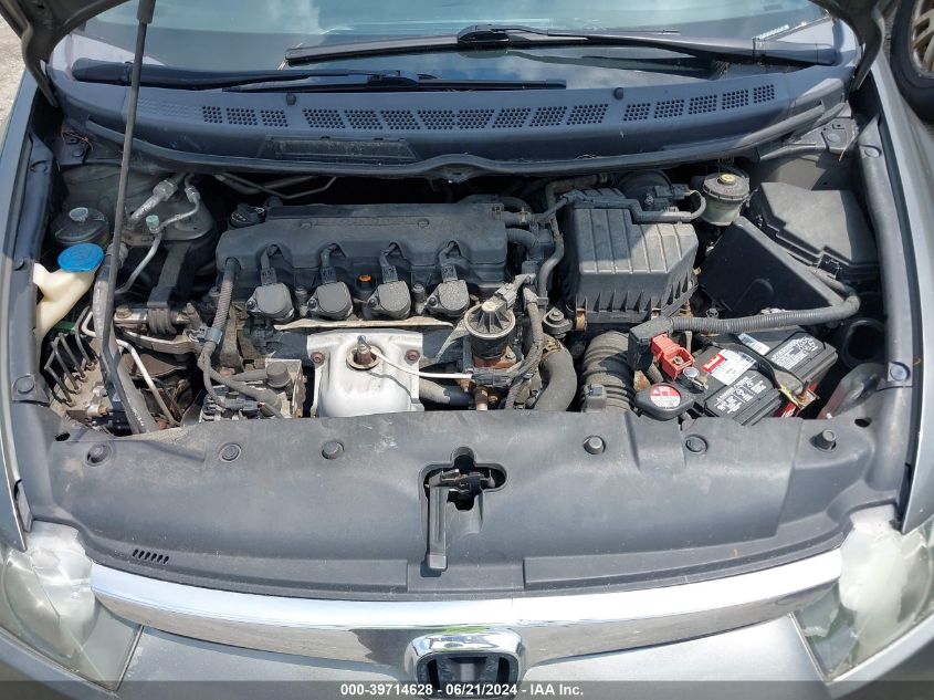 2008 Honda Civic Sdn Exl VIN: 2HGFA16988H502170 Lot: 39714628