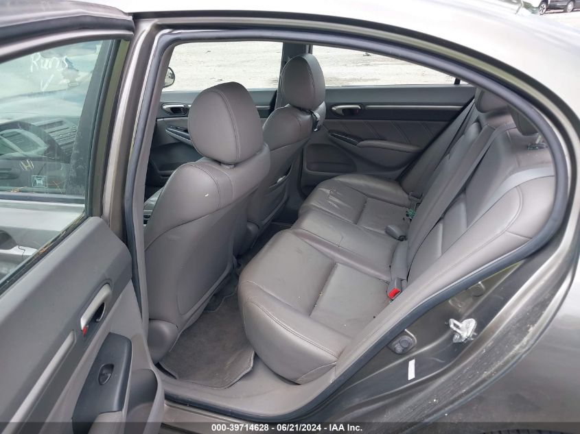 2008 Honda Civic Sdn Exl VIN: 2HGFA16988H502170 Lot: 39714628