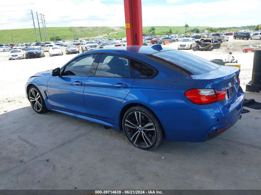 2015 BMW 435I Gran Coupe VIN: WBA4B1C54FD954838 Lot: 39714639