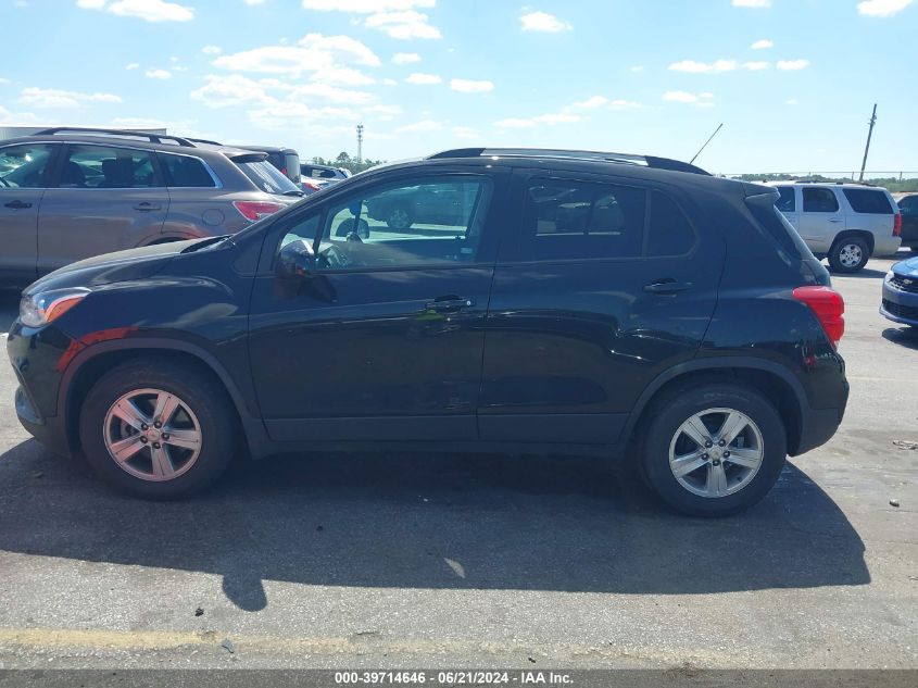 2021 Chevrolet Trax Fwd Lt VIN: KL7CJLSB9MB323805 Lot: 39714646