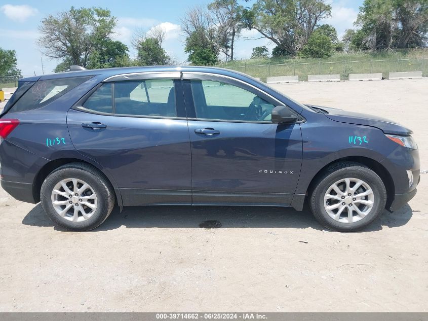 2018 Chevrolet Equinox Ls VIN: 3GNAXHEV4JS576811 Lot: 39714662