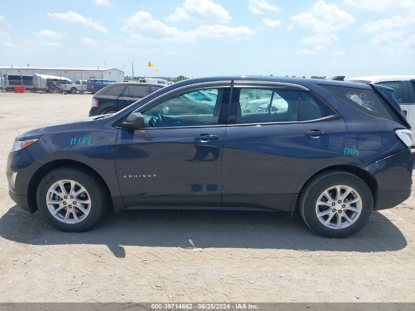 2018 Chevrolet Equinox Ls VIN: 3GNAXHEV4JS576811 Lot: 39714662