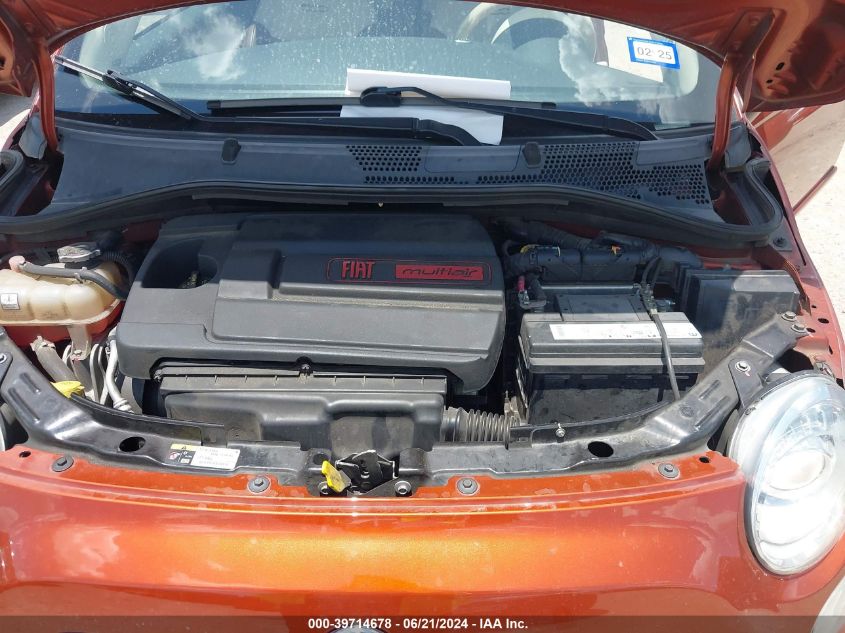 2012 Fiat 500C Lounge VIN: 3C3CFFER4CT380994 Lot: 39714678