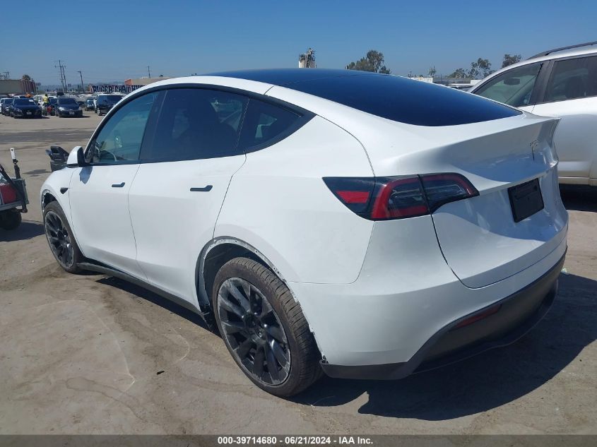 2023 TESLA MODEL Y AWD/LONG RANGE DUAL MOTOR ALL-WHEEL DRIVE - 7SAYGDEE3PF886615