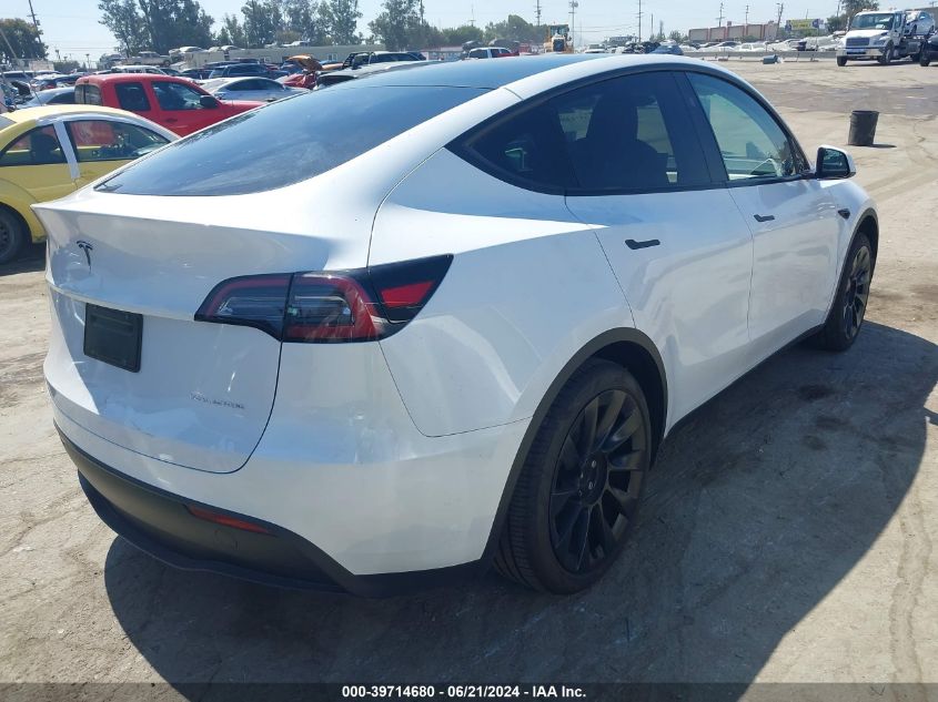 2023 Tesla Model Y Awd/Long Range Dual Motor All-Wheel Drive VIN: 7SAYGDEE3PF886615 Lot: 39714680