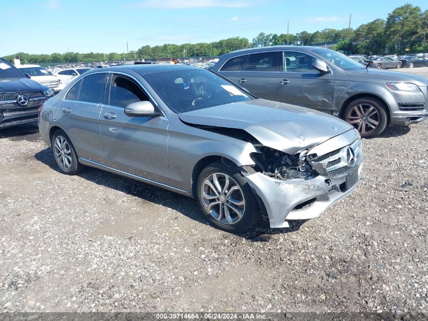 2016 Mercedes-Benz C 300 4Matic/Luxury 4Matic/Sport 4Matic VIN: 55SWF4KB4GU101017 Lot: 39714684