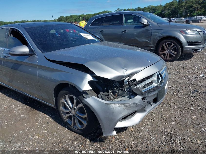 2016 Mercedes-Benz C 300 4Matic/Luxury 4Matic/Sport 4Matic VIN: 55SWF4KB4GU101017 Lot: 39714684