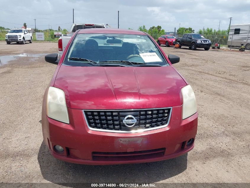 2008 Nissan Sentra 2.0S VIN: 3N1AB61E48L737571 Lot: 39714690