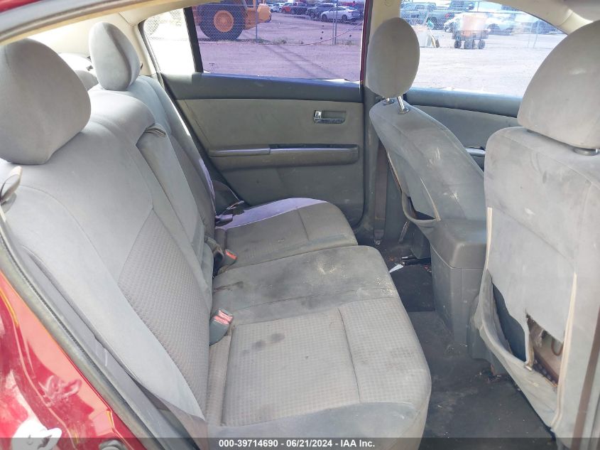 2008 Nissan Sentra 2.0S VIN: 3N1AB61E48L737571 Lot: 39714690