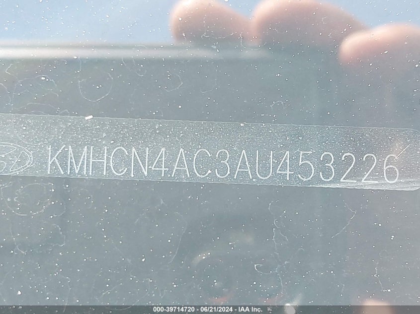 2010 Hyundai Accent Gls VIN: KMHCN4AC3AU453226 Lot: 39714720