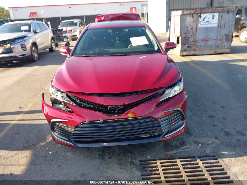 VIN 4T1R11AKXMU495201 2021 TOYOTA CAMRY LE