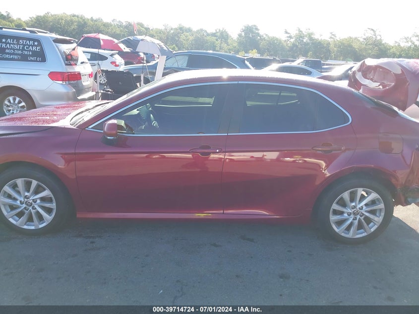 VIN 4T1R11AKXMU495201 2021 TOYOTA CAMRY LE