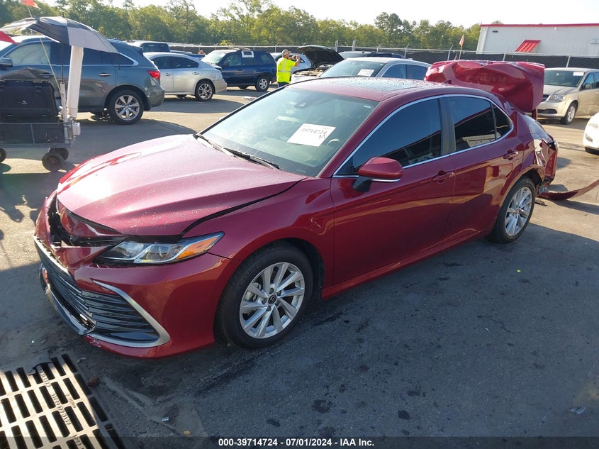 VIN 4T1R11AKXMU495201 2021 TOYOTA CAMRY LE