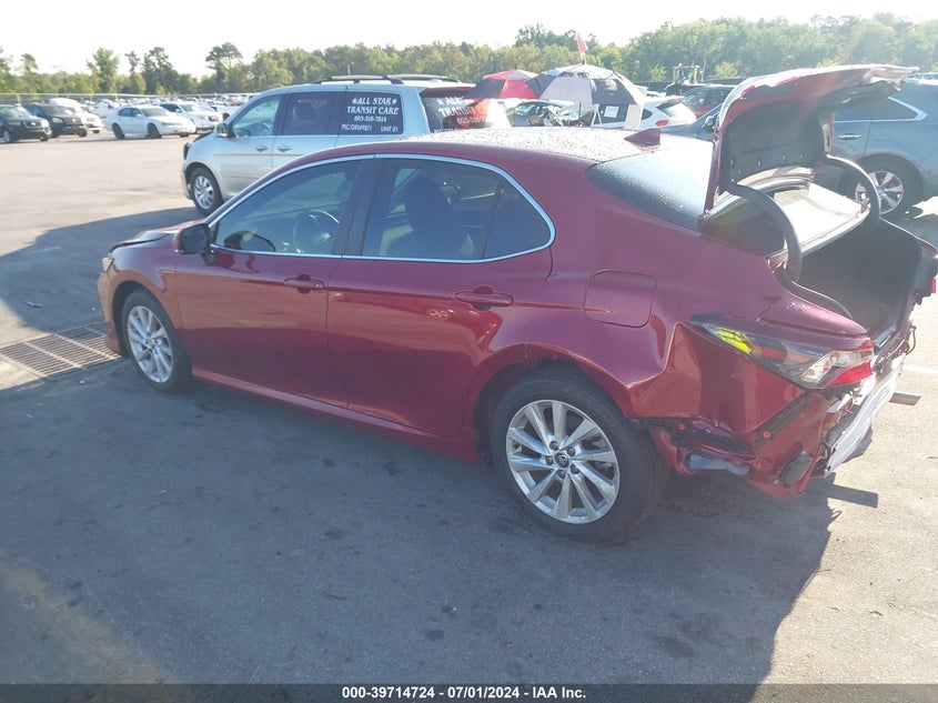 VIN 4T1R11AKXMU495201 2021 TOYOTA CAMRY LE