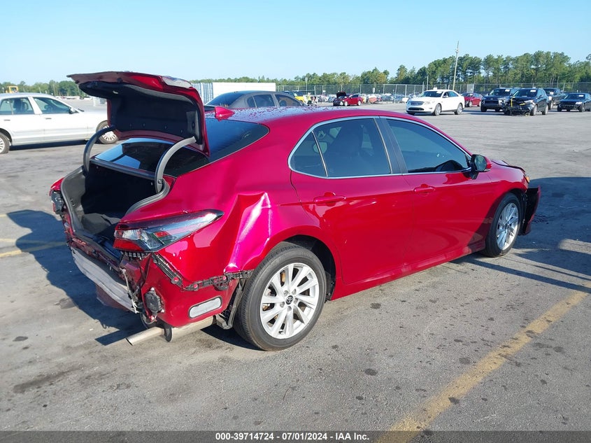 VIN 4T1R11AKXMU495201 2021 TOYOTA CAMRY LE