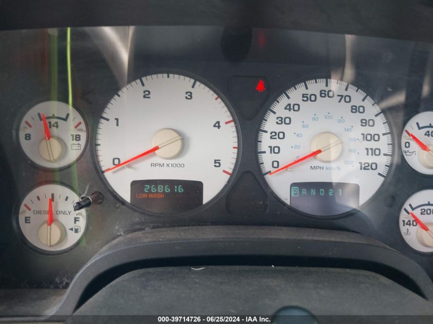 2004 Dodge Ram 2500 St/Slt VIN: 3D7KA28684G154960 Lot: 39714726