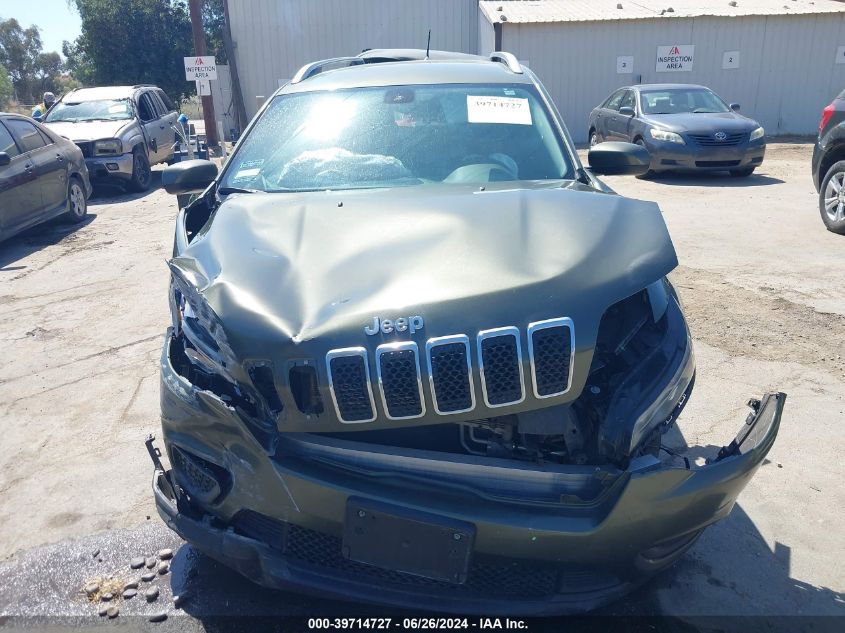 2020 Jeep Cherokee Latitude VIN: 1C4PJLCB0LD654195 Lot: 39714727