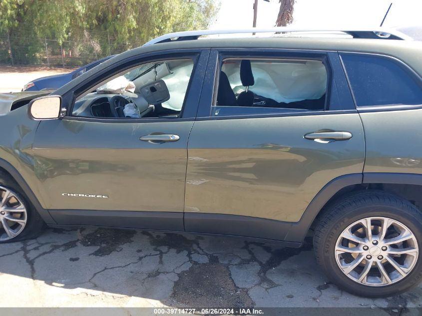 2020 Jeep Cherokee Latitude VIN: 1C4PJLCB0LD654195 Lot: 39714727