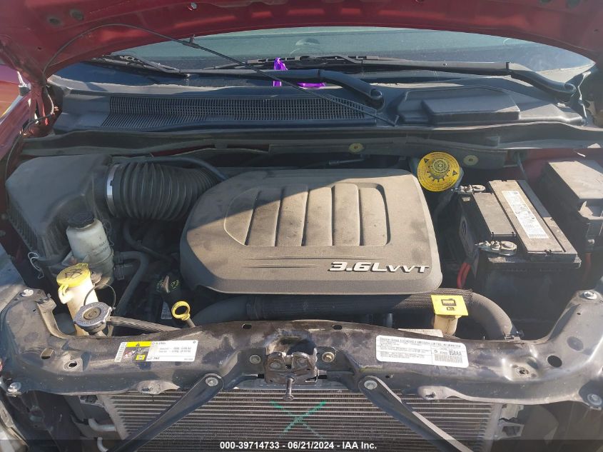 2014 Dodge Grand Caravan Se 30Th Anniversary VIN: 2C4RDGBG8ER419550 Lot: 39714733