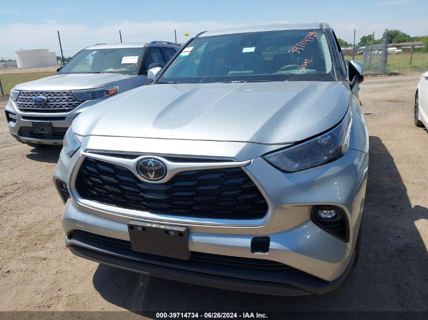 2024 Toyota Highlander Le VIN: 5TDKDRBH5RS546811 Lot: 39714734