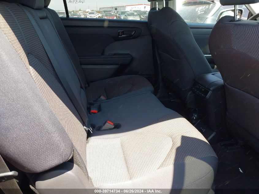 2024 Toyota Highlander Le VIN: 5TDKDRBH5RS546811 Lot: 39714734