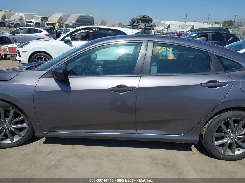 2019 Honda Civic Ex VIN: 19XFC1F3XKE213041 Lot: 39714739