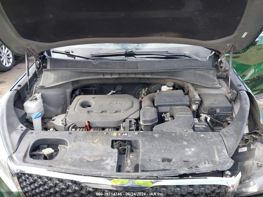 2018 Kia Sorento 2.4L L VIN: 5XYPG4A35JG344655 Lot: 39714746