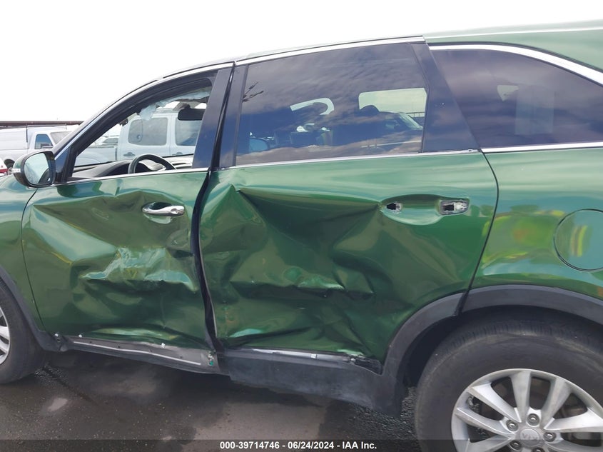 2018 Kia Sorento 2.4L L VIN: 5XYPG4A35JG344655 Lot: 39714746