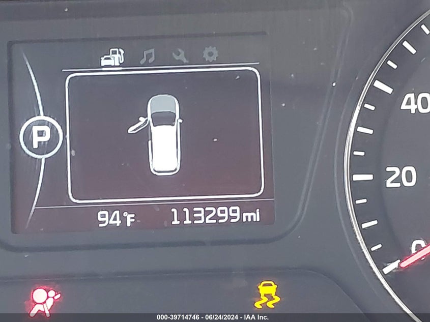 2018 Kia Sorento 2.4L L VIN: 5XYPG4A35JG344655 Lot: 39714746