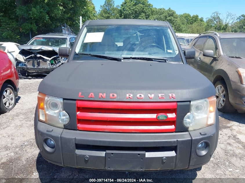 2008 Land Rover Lr3 Se VIN: SALAE25488A443590 Lot: 39714754